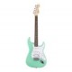 Fender Squier Debut Stratocaster HSS LRL SFM электрогитара, цвет Sea Foam Green