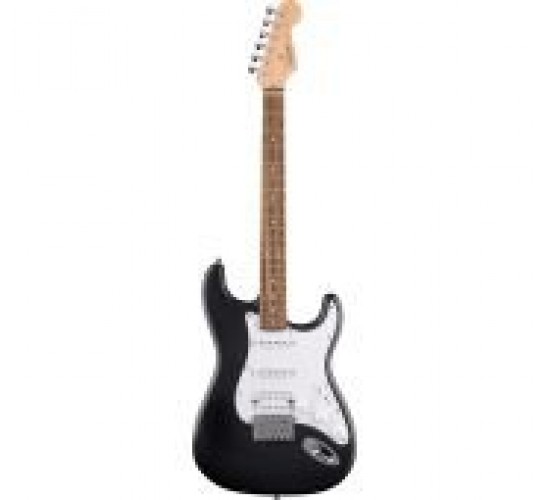Fender Squier Debut Stratocaster HT HSS LRL BLK электрогитара, цвет черный