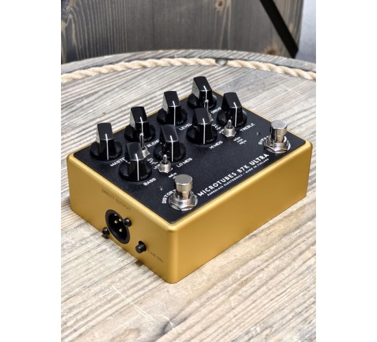 Darkglass Electronics Microtubes B7K Ultra V2 Aux Limited Gold басовый эффект, выставочный образец