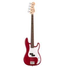 Fender Squier Debut Precision Bass LRL DKR бас-гитара, цвет Dakota Red