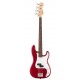 Fender Squier Debut Precision Bass LRL DKR бас-гитара, цвет Dakota Red
