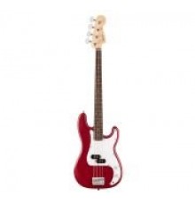 Fender Squier Debut Precision Bass LRL DKR бас-гитара, цвет Dakota Red