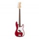 Fender Squier Debut Precision Bass LRL DKR бас-гитара, цвет Dakota Red