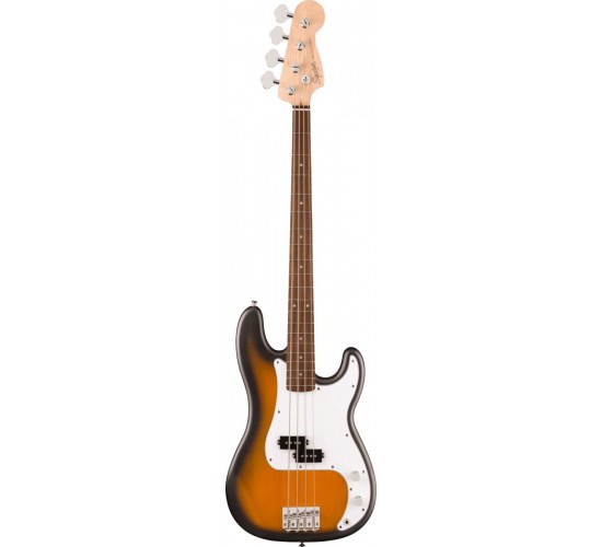 Fender Squier Debut Precision Bass LRL 2ST бас-гитара, цвет 2 Tone Sunburst