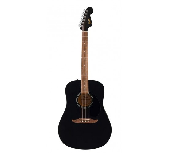 Fender CA Debut Redondo BLK акустическая гитара, цвет черный