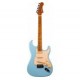 JET JS-300 BL электрогитара, Stratocaster, корпус липа, 22 лада,SSS, tremolo, цвет Sonic blue УЦЕНКА