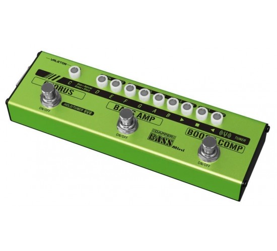 Valeton MES-2 Dapper Bass Mini Напольная компактная бас-гитарная педаль