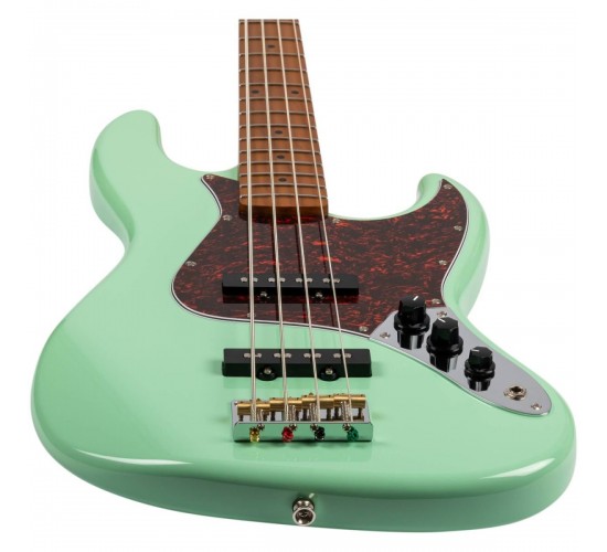 JET JJB-300 SFG бас-гитара Jazz Bass, цвет морской волны