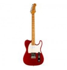 JET JT-300 CAR P90 электрогитара, Telecaster, цвет Candy Apple Red