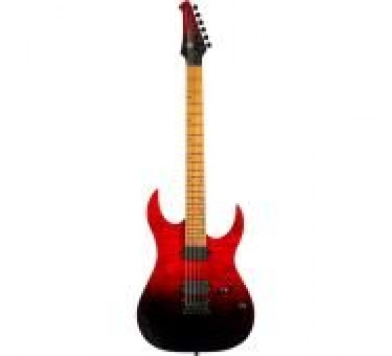 Spira S-450 TRD электрогитара, Superstrat, цвет красно-черный градиент