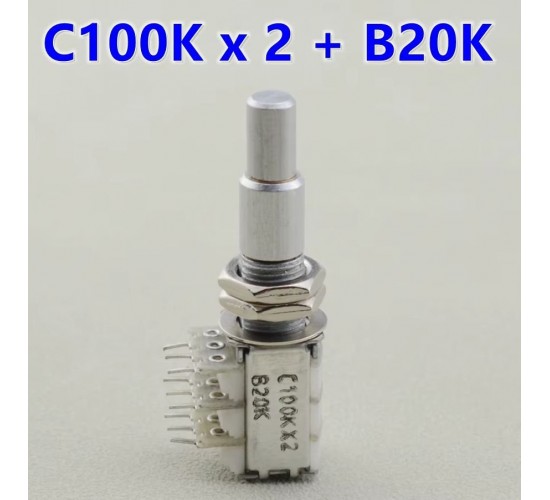 Kaynes двойной потенциометр B20K + C100K x 2