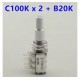 Kaynes двойной потенциометр B20K + C100K x 2