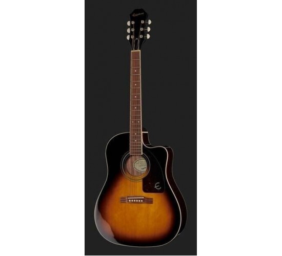 Epiphone J-45EC Studio Solid Top Fishman Presys-II VS Vintage Sunburst электроакустическая гитара
