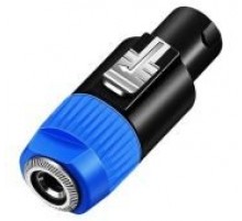 Nordfolk NCA5218 переходник Speakon male  6.3 мм mono Jack (TS) female