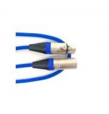 True magic TLC 3M/BL Кабель микрофонный XLR - XLR, 3 м, синий