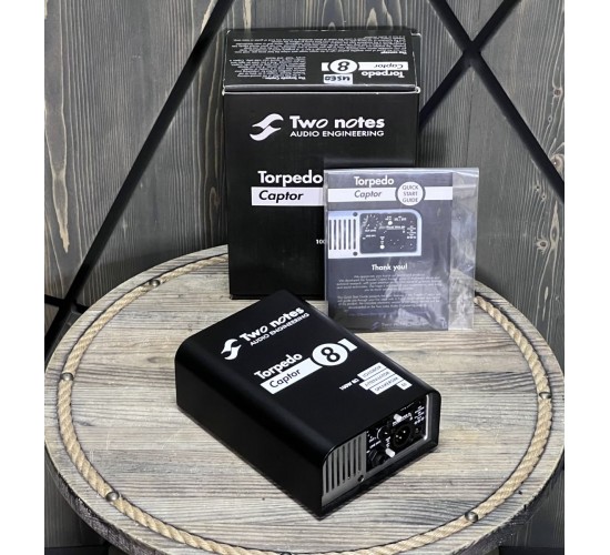 Two Notes Torpedo Captor 8 Ohms нагрузка для усилителя, D.I. USED