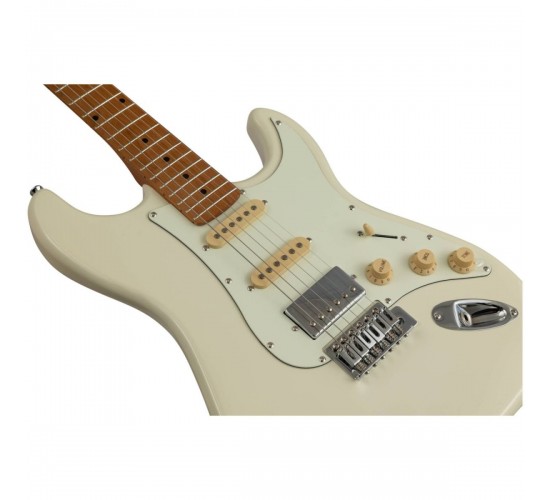 JET JS-250 OW электрогитара, Stratocaster, цвет Olympic white