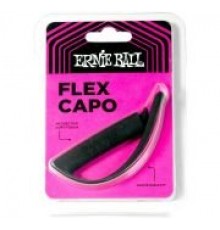 Ernie Ball 9645 каподастр Flex, цвет черный