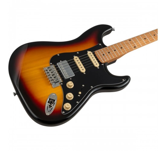 JET JS-250 SB электрогитара, Stratocaster, цвет Sunburst (санберст)