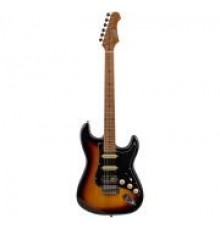 JET JS-250 SB электрогитара, Stratocaster, цвет Sunburst (санберст)