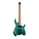 Cort Space-G6MS-SGTQ Электрогитара безголовая, цвет Turquoise (бирюзовый), с чехлом