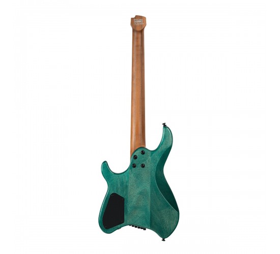 Cort Space-G6MS-SGTQ Электрогитара безголовая, цвет Turquoise (бирюзовый), с чехлом