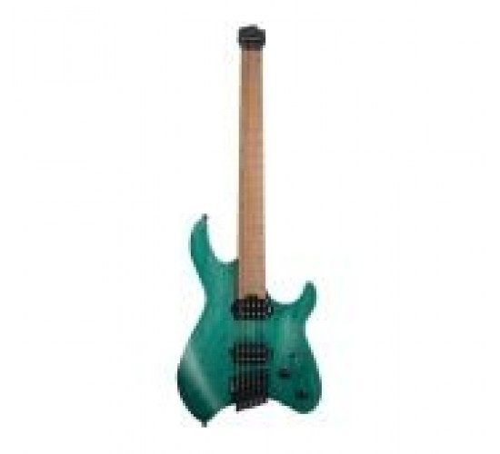 Cort Space-G6MS-SGTQ Электрогитара безголовая, цвет Turquoise (бирюзовый), с чехлом