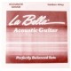 La Bella GW022 Отдельная струна, сталь в бронзовой оплетке, 022