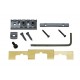 Gotoh GHL-2CK топлок 43 мм, cosmo black, крепление саморезами
