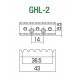 Gotoh GHL-2CK топлок 43 мм, cosmo black, крепление саморезами