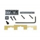 Gotoh GHL-2CK топлок 43 мм, cosmo black, крепление саморезами