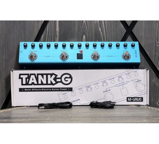 M-Vave TANK G педаль мультиэффектов