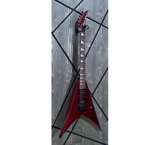 Jackson Grover M.F. Line King V электрогитара, цвет красный, Япония USED