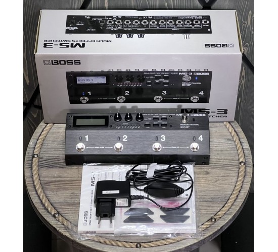 Boss MS-3 Multi Effects Switcher коммутатор мультиэффектов USED