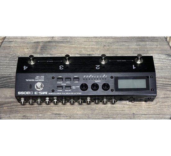 Boss MS-3 Multi Effects Switcher коммутатор мультиэффектов USED