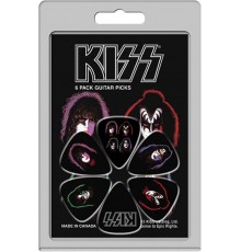 Perri's LP-KISS1 набор медиаторов KISS, 0.71 мм, целлюлоид, 6 штук