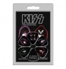 Perri's LP-KISS1 набор медиаторов KISS, 0.71 мм, целлюлоид, 6 штук