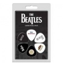 Perri's LP-TB1 набор медиаторов The Beatles, 0.71 мм, целлюлоид, 6 штук