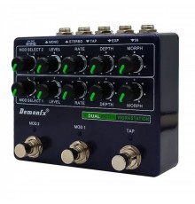 DemonFX Dual Mod Workstation двойная гитарная педаль модуляционных эффектов