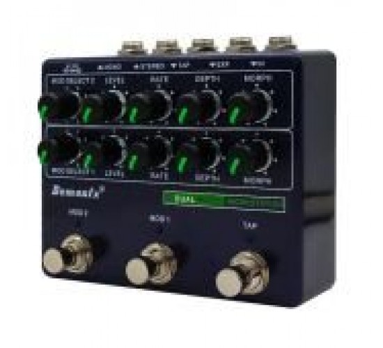 DemonFX Dual Mod Workstation двойная гитарная педаль модуляционных эффектов