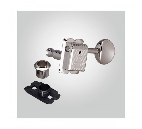 Gotoh SDS510-05M-N-(L6) колки Vintage style, 6 в линию, никель, овал