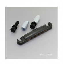 Gotoh GE101A-B струнодержатель stop bar, алюминий, черный