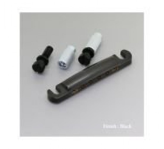 Gotoh GE101A-B струнодержатель stop bar, алюминий, черный