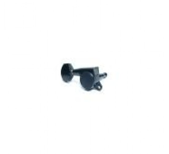 Gotoh SG381-07-CK-R6 колки 6 в линию, реверсные, черный хром, schaller style