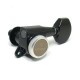 Gotoh SG381-MG-T-07-B-R6 колки локовые, ручной зажим, 6 в линию реверс, черный , schaller style
