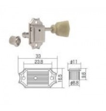 Gotoh SD90-HAPM-SL-N Локовые колки Vintage style 3+3, никель