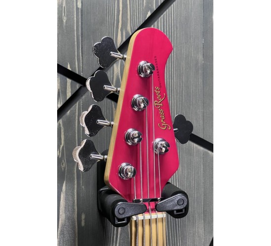 Grass Roots G-T-80BD 5-ти струнная бас-гитара, цвет розовый, Корея