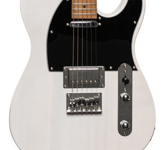 Stagg SET-PLUS WHB электрогитара, цвет See thru white