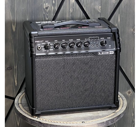 Line 6 Spider V 20 MKII Гитарный комбоусилитель 20 Вт., 8