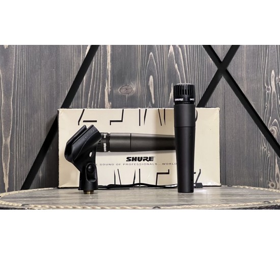 Shure SM57-LC динамический кардиоидный инструментальный микрофон, Мексика USED